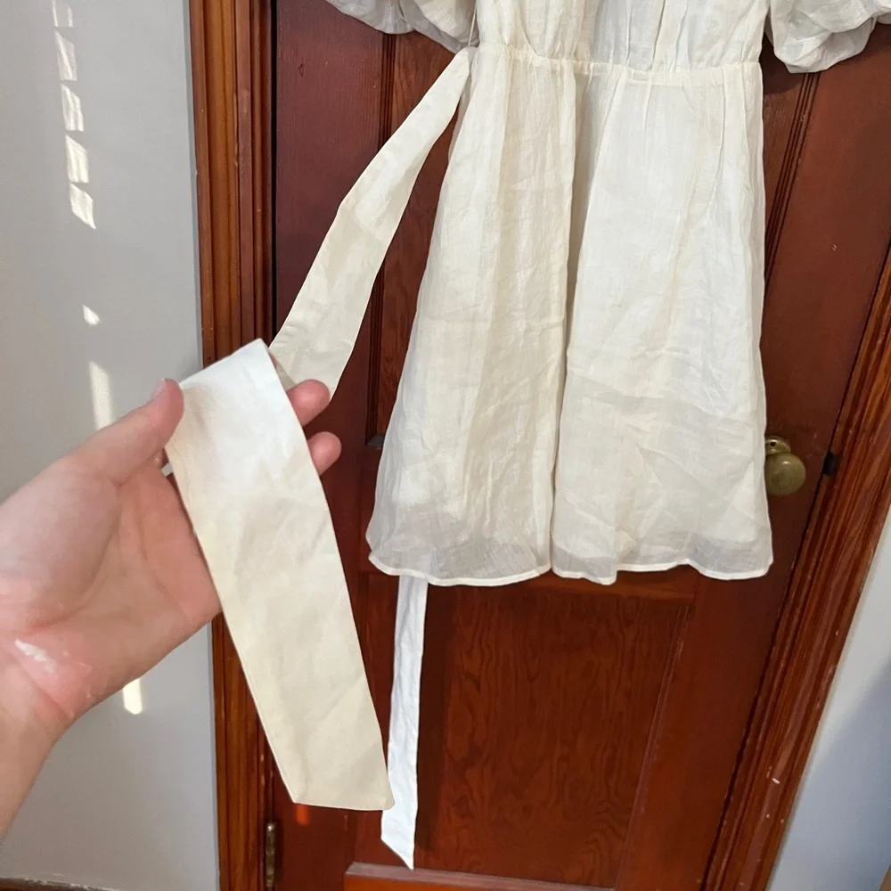 Banana Republic Cream Women’s Dress Size XS NEW WITH TAGS - Picture 5 of 7